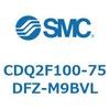 CDQ2F100-75DFZ-M9BVL 薄形シリンダ CDQ2F100-7 SMC 52984181