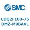 CDQ2F100-75DMZ-M9BAVL 薄形シリンダ CDQ2F100-7 SMC 52984251