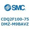 CDQ2F100-75DMZ-M9BAVZ 薄形シリンダ CDQ2F100-7 SMC 52984267