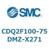 CDQ2F100-75DMZ-X271 薄形シリンダ CDQ2F100-7 SMC 52984294