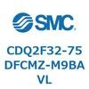 CDQ2F32-75DFCMZ-M9BAVL 薄形シリンダ CDQ2F32-7 SMC 53002467
