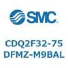 CDQ2F32-75DFMZ-M9BAL 薄形シリンダ CDQ2F32-7 SMC 53002537