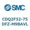 CDQ2F32-75DFZ-M9BAVL 薄形シリンダ CDQ2F32-7 SMC 53002591