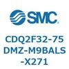 CDQ2F32-75DMZ-M9BALS-X271 薄形シリンダ CDQ2F32-7 SMC 53002713