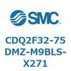 CDQ2F32-75DMZ-M9BLS-X271 薄形シリンダ CDQ2F32-7 SMC 53002765