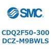 CDQ2F50-300DCZ-M9BWLS 薄形シリンダ CDQ2F50-3 SMC 53014717