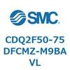 CDQ2F50-75DFCMZ-M9BAVL 薄形シリンダ CDQ2F50-7 SMC 53017255