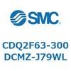 CDQ2F63-300DCMZ-J79WL 薄形シリンダ CDQ2F63-3 SMC 53021421
