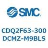CDQ2F63-300DCMZ-M9BLS 薄形シリンダ CDQ2F63-3 SMC 53021455