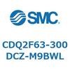CDQ2F63-300DCZ-M9BWL 薄形シリンダ CDQ2F63-3 SMC 53021586