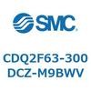 CDQ2F63-300DCZ-M9BWV 薄形シリンダ CDQ2F63-3 SMC 53021595