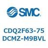 CDQ2F63-75DCMZ-M9BVL 薄形シリンダ CDQ2F63-7 SMC 53024255