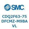 CDQ2F63-75DFCMZ-M9BAVL 薄形シリンダ CDQ2F63-7 SMC 53024361