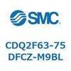CDQ2F63-75DFCZ-M9BL 薄形シリンダ CDQ2F63-7 SMC 53024413