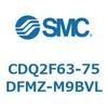 CDQ2F63-75DFMZ-M9BVL 薄形シリンダ CDQ2F63-7 SMC 53024465