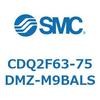 CDQ2F63-75DMZ-M9BALS 薄形シリンダ CDQ2F63-7 SMC 53024605