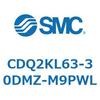 CDQ2KL63-30DMZ-M9PWL 薄形シリンダ CDQ2KL63 SMC 53090177