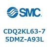 CDQ2KL63-75DMZ-A93L 薄形シリンダ CDQ2KL63 SMC 53090292