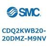 CDQ2KWB20-20DMZ-M9NV 薄形シリンダ CDQ2KWB20 SMC 53092365