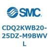CDQ2KWB20-25DZ-M9BWVL 薄形シリンダ CDQ2KWB20 SMC 53092462