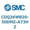 CDQ2KWB20-50DMZ-A73HZ 薄形シリンダ CDQ2KWB20 SMC 53092611