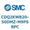 CDQ2KWB20-50DMZ-M9PSBPC 薄形シリンダ CDQ2KWB20 SMC 53092681