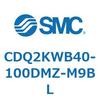CDQ2KWB40-100DMZ-M9BL 薄形シリンダ CDQ2KWB40 SMC 53094273