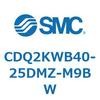 CDQ2KWB40-25DMZ-M9BW 薄形シリンダ CDQ2KWB40 SMC 53094431