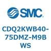 CDQ2KWB40-75DMZ-M9BWS 薄形シリンダ CDQ2KWB40 SMC 53094754