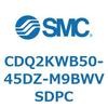 CDQ2KWB50-45DZ-M9BWVSDPC 薄形シリンダ CDQ2KWB50 SMC 53095025