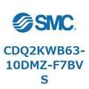 CDQ2KWB63-10DMZ-F7BVS 薄形シリンダ CDQ2KWB63 SMC 53095253