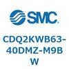CDQ2KWB63-40DMZ-M9BW 薄形シリンダ CDQ2KWB63 SMC 53095411