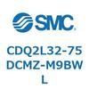 CDQ2L32-75DCMZ-M9BWL 薄形シリンダ CDQ2L32-7 SMC 53115824