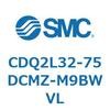 CDQ2L32-75DCMZ-M9BWVL 薄形シリンダ CDQ2L32-7 SMC 53115842