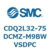CDQ2L32-75DCMZ-M9BWVSDPC 薄形シリンダ CDQ2L32-7 SMC 53115867