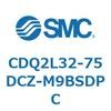 CDQ2L32-75DCZ-M9BSDPC 薄形シリンダ CDQ2L32-7 SMC 53115991