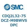 CDQ2L32-75DCZ-M9BWVSDPC 薄形シリンダ CDQ2L32-7 SMC 53116016