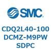 CDQ2L40-100DCMZ-M9PWSDPC 薄形シリンダ CDQ2L40-1 SMC 53117206
