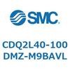 CDQ2L40-100DMZ-M9BAVL 薄形シリンダ CDQ2L40-1 SMC 53117373