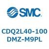 CDQ2L40-100DMZ-M9PL 薄形シリンダ CDQ2L40-1 SMC 53117425