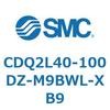 CDQ2L40-100DZ-M9BWL-XB9 薄形シリンダ CDQ2L40-1 SMC 53117547