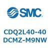 CDQ2L40-40DCMZ-M9NW 薄形シリンダ CDQ2L40-4 SMC 53121616