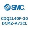 CDQ2L40F-30DCMZ-A73CL 薄形シリンダ CDQ2L40F SMC 53124303