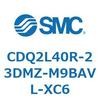 CDQ2L40R-23DMZ-M9BAVL-XC6 薄形シリンダ CDQ2L40R SMC 53124495