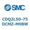 CDQ2L50-75DCMZ-M9BW 薄形シリンダ CDQ2L50-7 SMC 53131522
