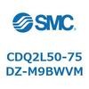 CDQ2L50-75DZ-M9BWVM 薄形シリンダ CDQ2L50-7 SMC 53131915