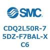 CDQ2L50R-75DZ-F7BAL-XC6 薄形シリンダ CDQ2L50R SMC 53132466