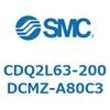 CDQ2L63-200DCMZ-A80C3 薄形シリンダ CDQ2L63-2 SMC 53134024