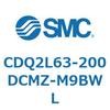 CDQ2L63-200DCMZ-M9BWL 薄形シリンダ CDQ2L63-2 SMC 53134067