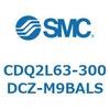 CDQ2L63-300DCZ-M9BALS 薄形シリンダ CDQ2L63-3 SMC 53135126